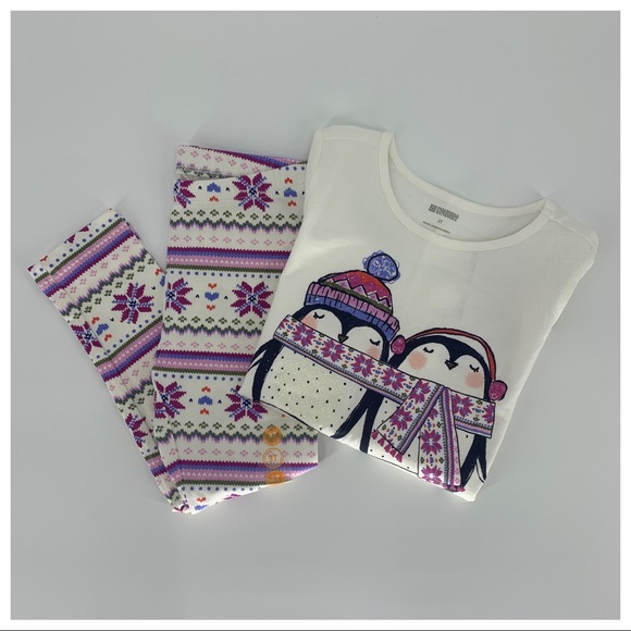 Gymboree Other - NWT Gymboree Penguin Snowflake Outfit Size 3T